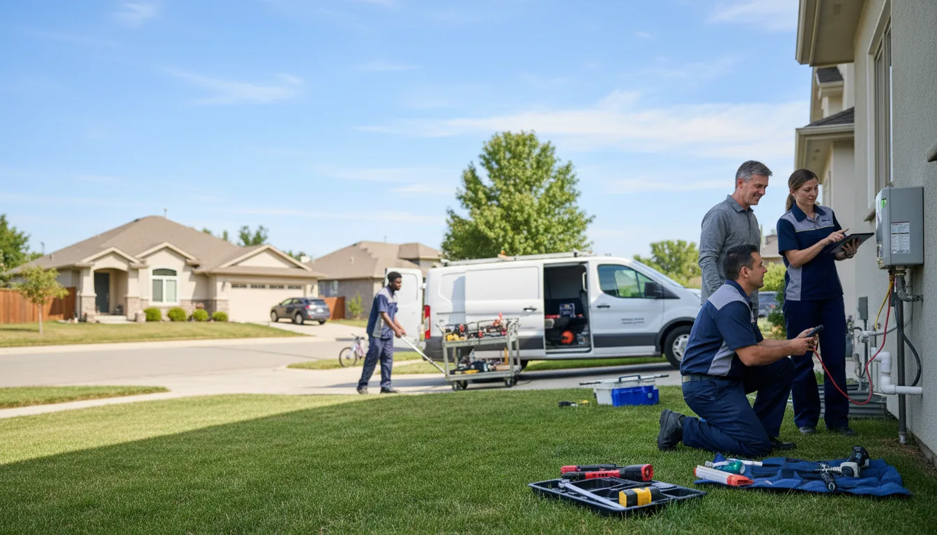 Tankless water heater service in Bishop, TX